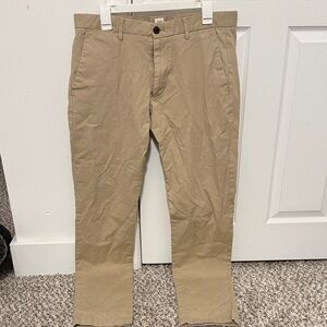 GAP Men's Khaki Chinos 33x34 Slim